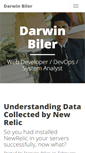 Mobile Screenshot of darwinbiler.com